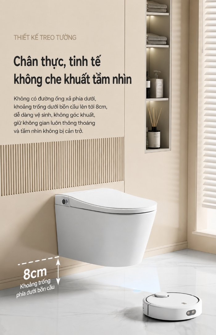 Bồn cầu treo KC946